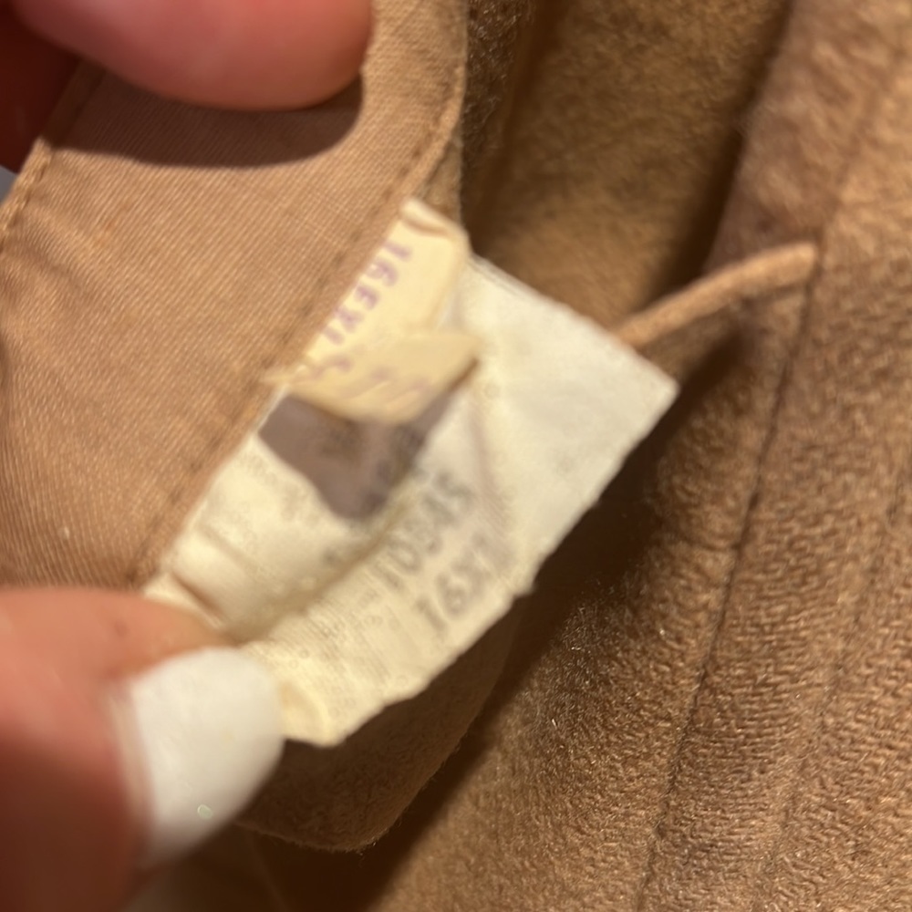 Vintage XL Burberry Mens Trench w/Full Wool Lining and Collar - Picture 15 of 16
